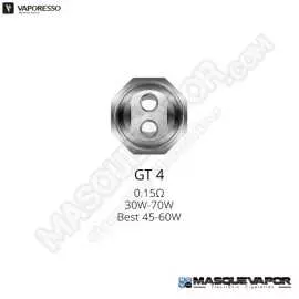 VAPORESSO GT4 CORE 0.15OHM NRG TANK COIL VAPE