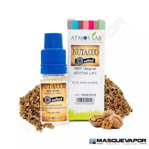 NUTACCO SALTED MIST ATMOS LAB TPD 10ML 18MG