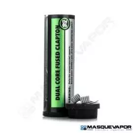 DUALCORE FUSED CLAPTON NI80 3MM 0.28OHM PACK 10 COILS WOTOFO VAPE