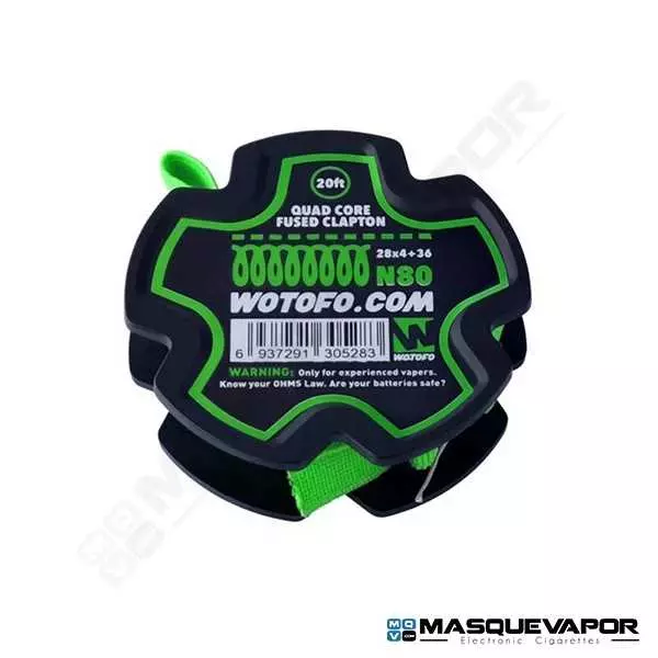 QUAD CORE FUSED CLAPTON WIRE Ni80 28Gx4+36 WOTOFO