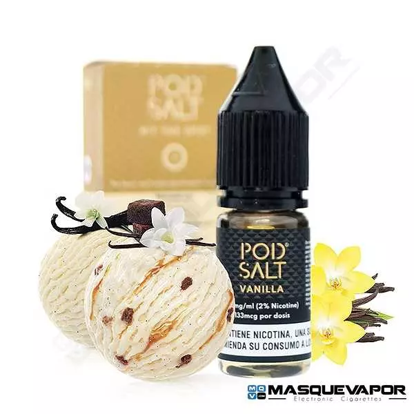 VANILLA POD SALT E-LIQUIDS TPD 10ML 20MG