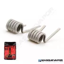 REACTOR 4 DUAL NI80 0.22OHM CHERNOBYL COILS VAPE