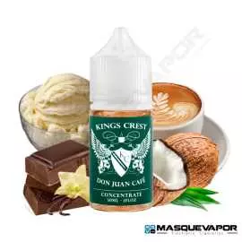 DON JUAN CAFÉ FLAVOR 30ML KINGS CREST VAPE