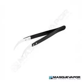CERAMIC TWEEZERS CURVE BLACK