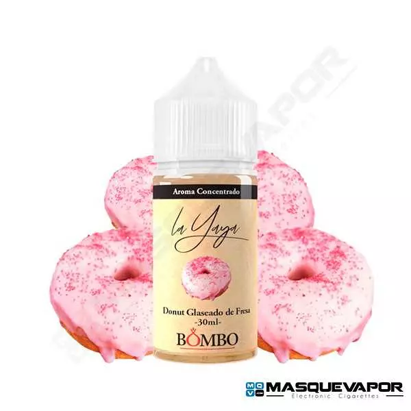 AROMA DONUT GLASEADO DE FRESAS LA YAYA BOMBO 30ML