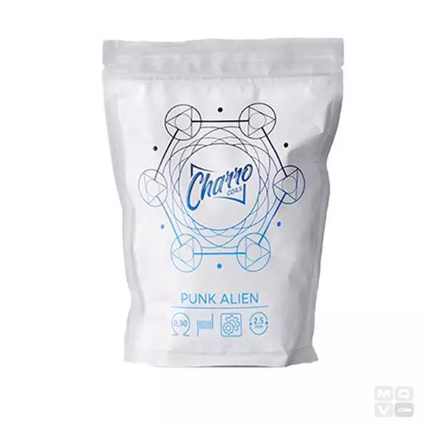 PUNK ALIEN SINGLE COIL 0,30OHM FULL NI80 CHARROCOILS