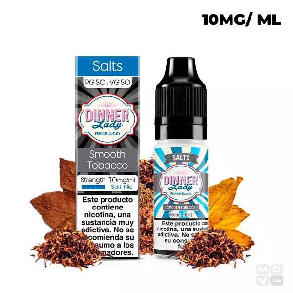 SMOOTH TOBACCO NIC SALT DINNER LADY 10ML