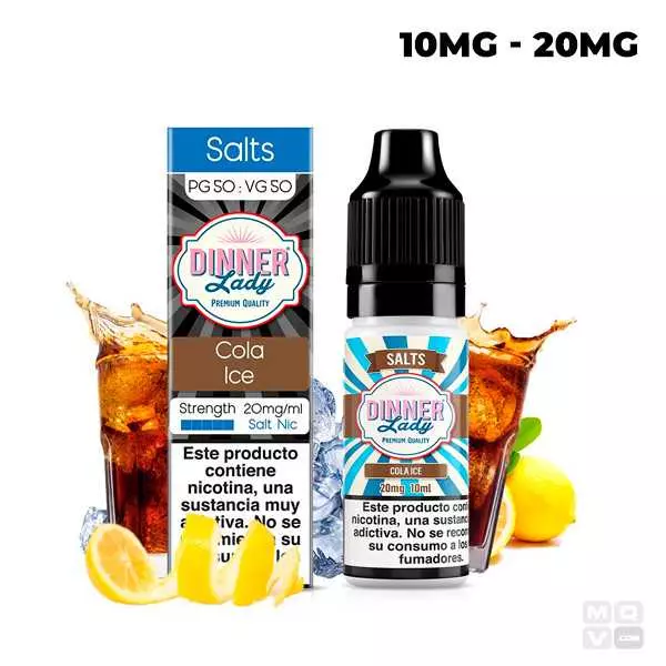 COLA SHADES NIC SALT DINNER LADY TPD 10ML