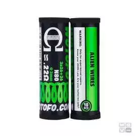 ALIEN WIRES NI80 3MM 0.50OHM PACK 5 COILS WOTOFO VAPE