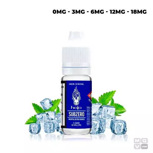 SUBZERO HALO E-LIQUIDS 10ML