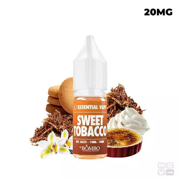 SWEET TOBACCO ESSENTIAL VAPE BOMBO SALT 10ML