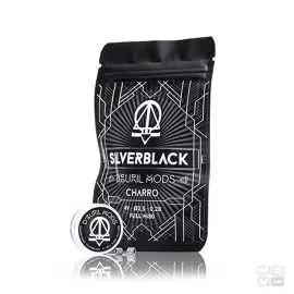 SILVER BLACK ALIEN 0.28OHM CHARROCOILS & D'BURIL MODS VAPE