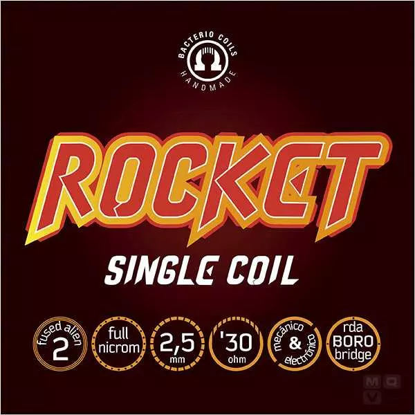 ROCKET 0,30OHM Ni80 TM BACTERIO COILS