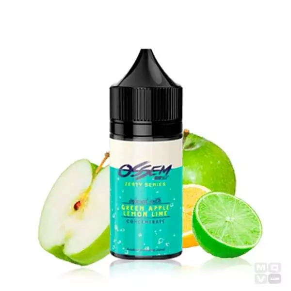 ZESTY SERIES OSSEM LIQUIDS GREEN APPLE LEMON LIME CONCENTRATE 30ML