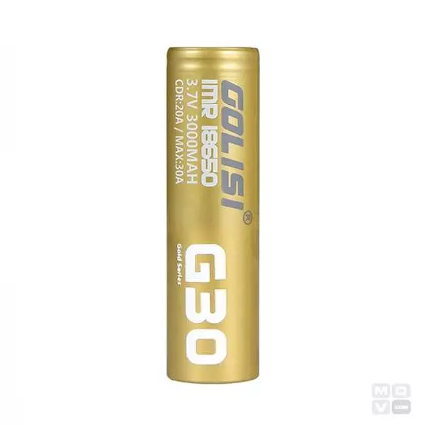 BATERIA GOLISI G30 IMR 18650 3000 MAH