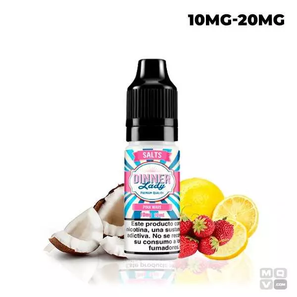 NICOTINE SALTS DINNER LADY PINK WAVE 10ML VAPE