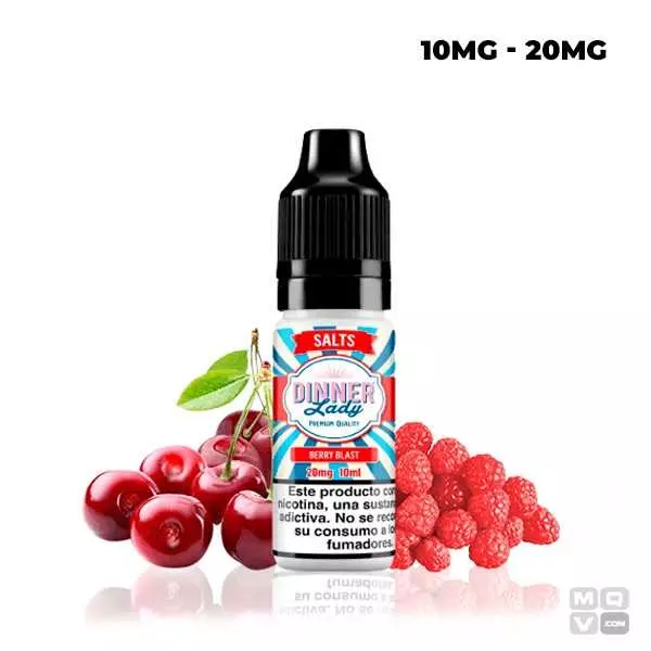 NICOTINE SALTS DINNER LADY BERRY BLAST 10ML VAPE