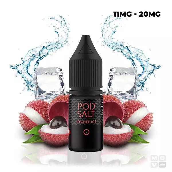 LYCHEE ICE POD SALT 10ML NICOTINE SALT