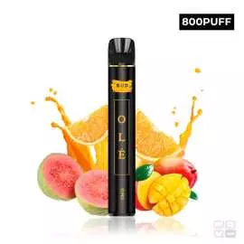 DISPOSABLE POD BUD VAPE OLE ORANGE MANGO GUAVA 20MG VAPE 2ML