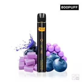 DISPOSABLE POD BUD VAPE OLE BLUEBERRY BUBBLEGUM 20MG VAPE 2ML