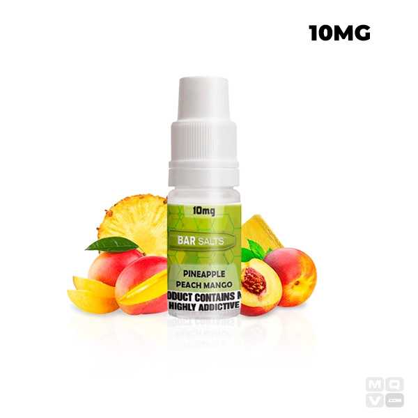 PINEAPPLE PEACH MANGO BAR NIC SALTS 10ML