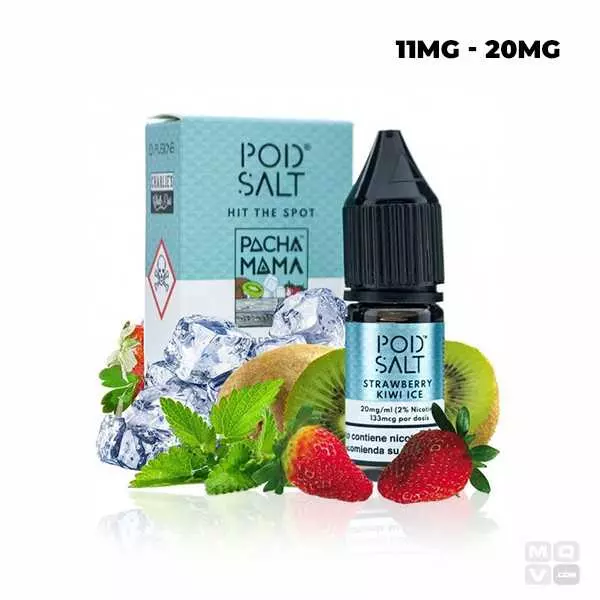 STRAWBERRY KIWI ICE PACHAMAMA POD SALT TPD 10M