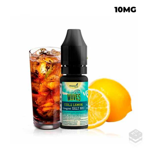 SALES DE NICOTINA WAVES COLA LEMON OMERTA 10ML