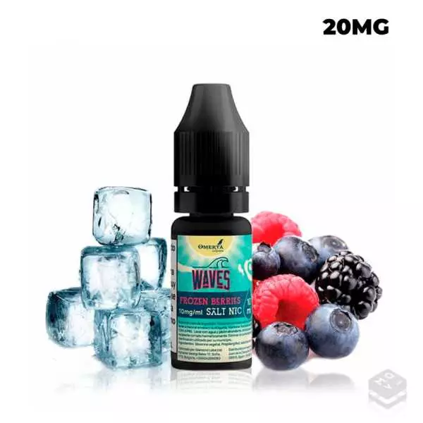 SALES DE NICOTINA WAVES FROZEN BERRIES OMERTA 10ML