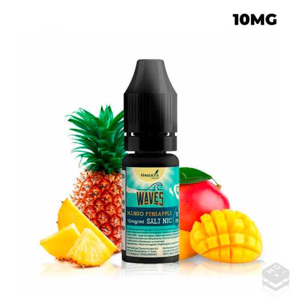 SALES DE NICOTINA WAVES MANGO PINE APPLE OMERTA 10ML