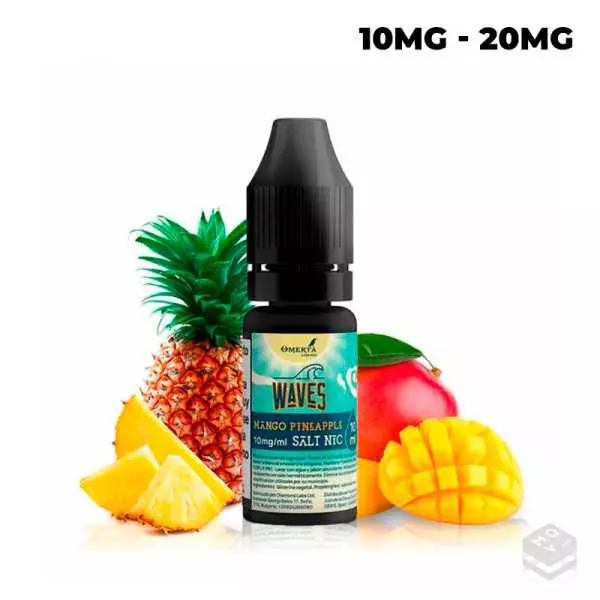 SALES DE NICOTINA WAVES MANGO PINE APPLE OMERTA 10ML