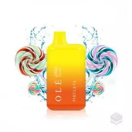 DISPOSABLE POD WITHOUT NICOTINE BUD VAPE OLE PLUS LOLLIPOP 13ML