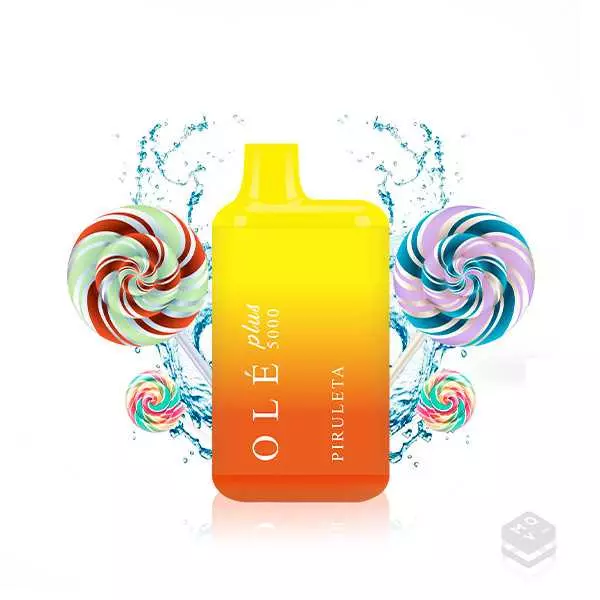 POD DESECHABLE SIN NICOTINA BUD VAPE OLE PLUS PIRULETA