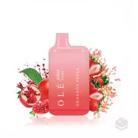 DISPOSABLE POD WITHOUT NICOTINE BUD VAPE OLE PLUS POMEGRANATE STRAWBERRY 13ML
