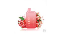 DISPOSABLE POD WITHOUT NICOTINE BUD VAPE OLE PLUS POMEGRANATE STRAWBERRY