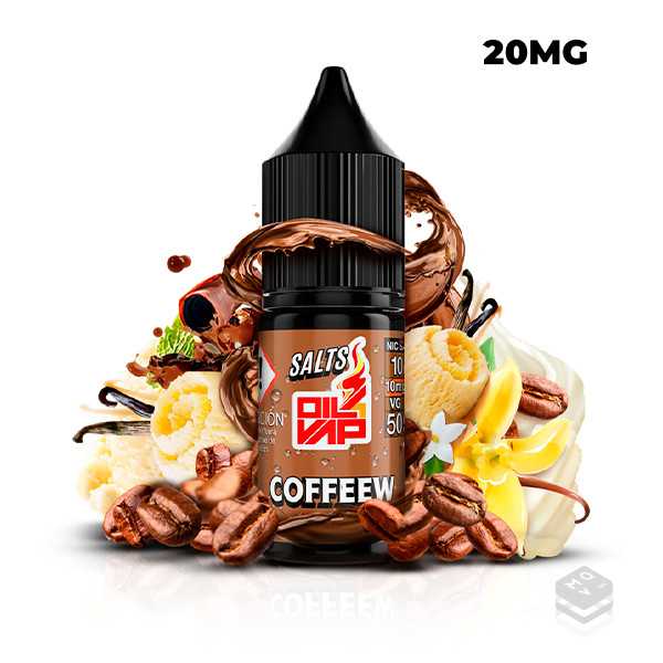 COFFEEW OIL4VAP SALTS 10ML VAPE NICOTINE SALTS