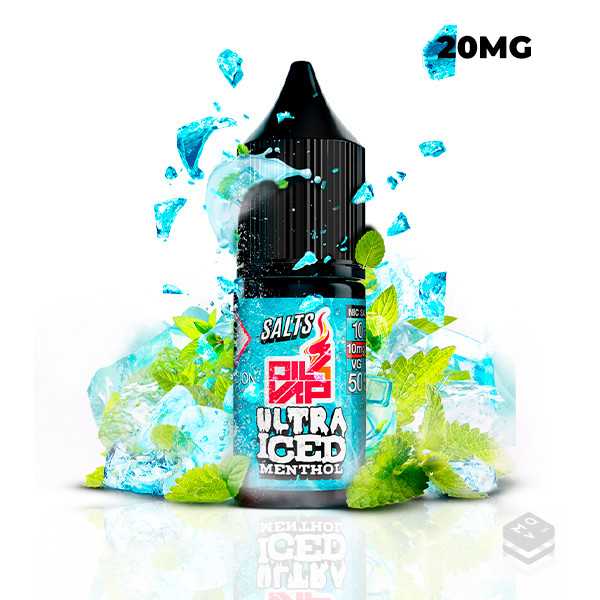 SALES DE NICOTINA ULTRA ICE MENTHOL OIL4VAP SALTS 10ML