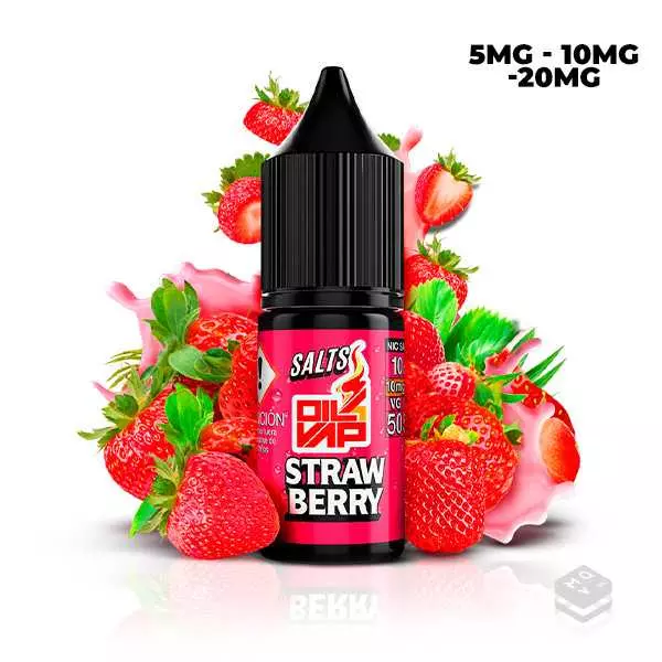 SALES DE NICOTINA STRAWBERRY OIL4VAP SALTS 10ML