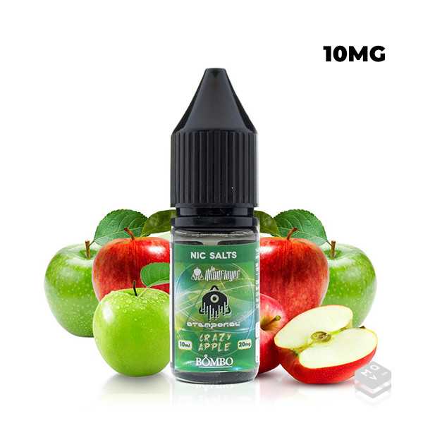 SALES DE NICOTINA ATEMPORAL CRAZY APPLE THE MIND FLAYER & BOMBO 10ML