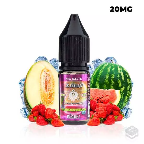ATEMPORAL FRUITY WONDERMELON ICE THE MIND FLAYER & BOMBO 10ML VAPE NICOTINE SALTS