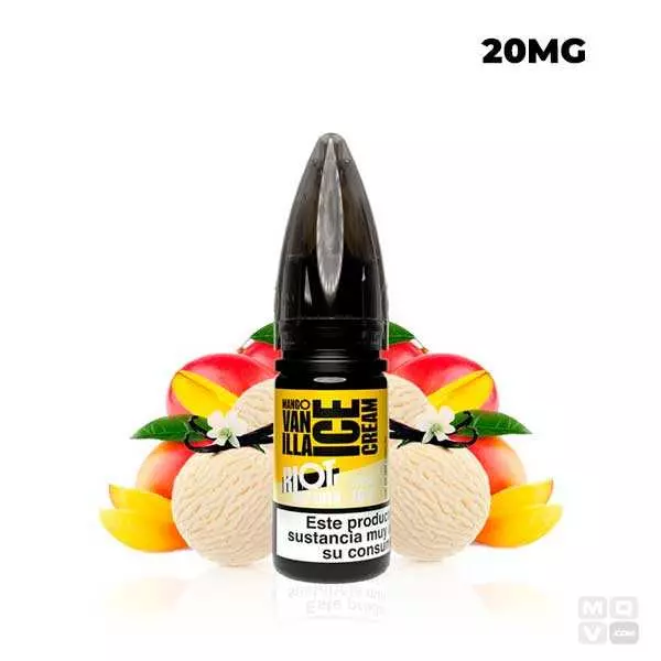 MANGO VANILLA ICE CREAM RIOT SQUAD BAR EDTN SALTS 10ML