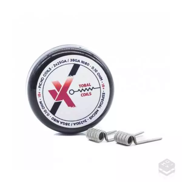 PICHO COIL TOBALS COILS NI80 0.10 OHM