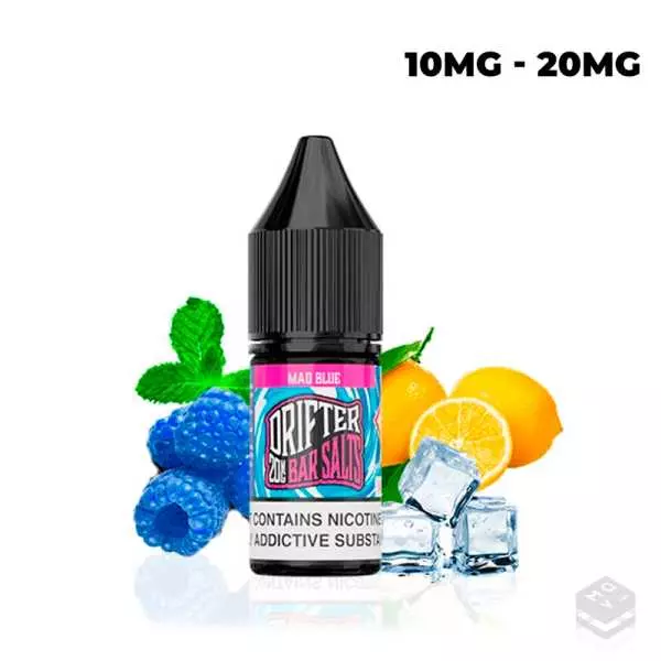 SALES JUICE SAUZ BLUE RAZZ LEMONADE ICE DRIFTER BAR 10ML