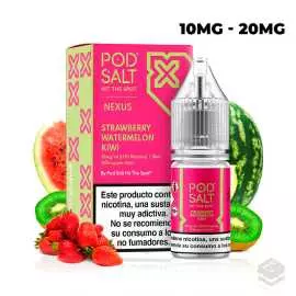 STRAWBERRY WATERMELON KIWI NEXUS NIC SALT 10ML VAPE