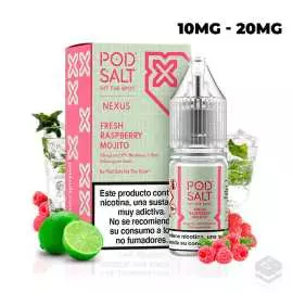 FRESH RASPBERRY MOJITO NEXUS NIC SALT 10ML VAPE