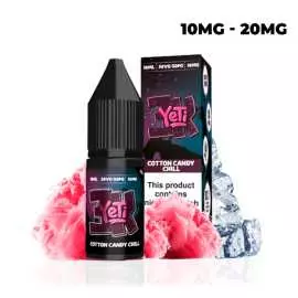 SALES DE NICOTINA COTTON CANDY CHILL DE YETI 3K 10ML