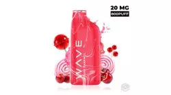 DISPOSABLE POD BUD VAPE WAVE 800 KOJAK CARAMEL 20MG