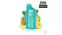 DISPOSABLE POD BUD VAPE WAVE MAX 8000 TRIPLE MELON 0MG