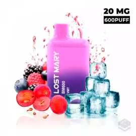DISPOSABLE VAPE LOST MARY BM600 VMT 20MG 2ML