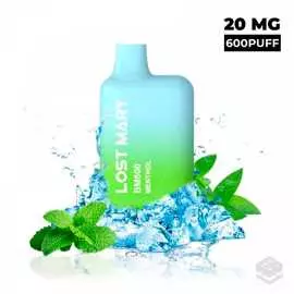 DISPOSABLE VAPE LOST MARY BM600 MENTHOL 20MG 2ML