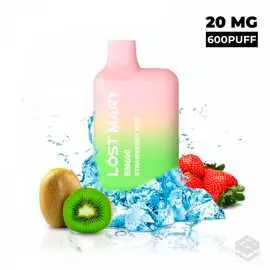 DISPOSABLE VAPE LOST MARY BM600 STRAWBERRY KIWI 20MG 2ML